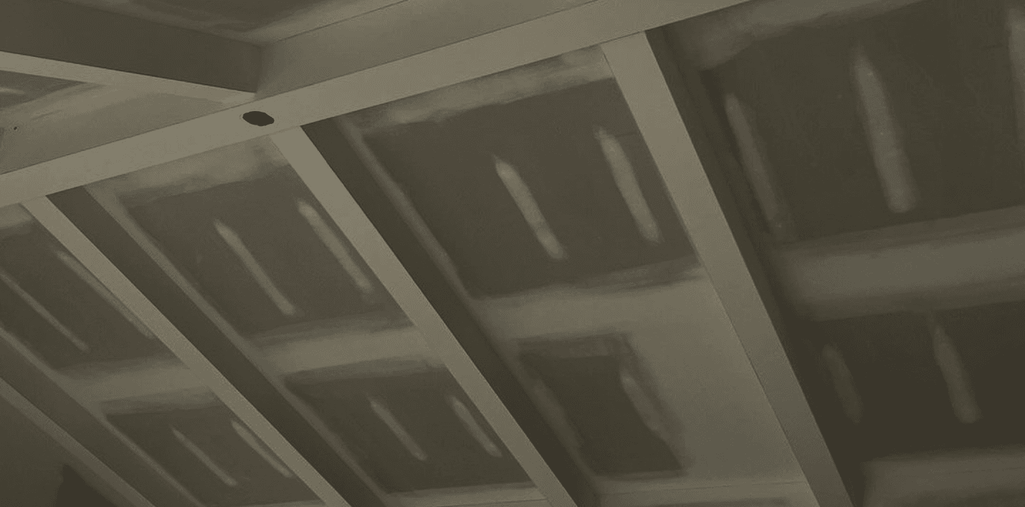 Drywall installation on a commercial interior